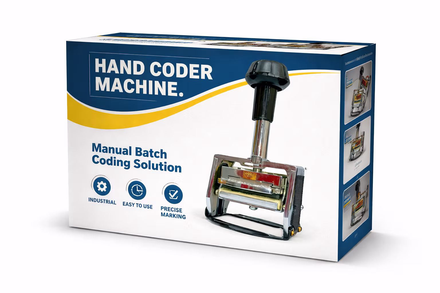 Hand Coder Machine – Manual Batch Coding Solution for Industrial Marking View 3