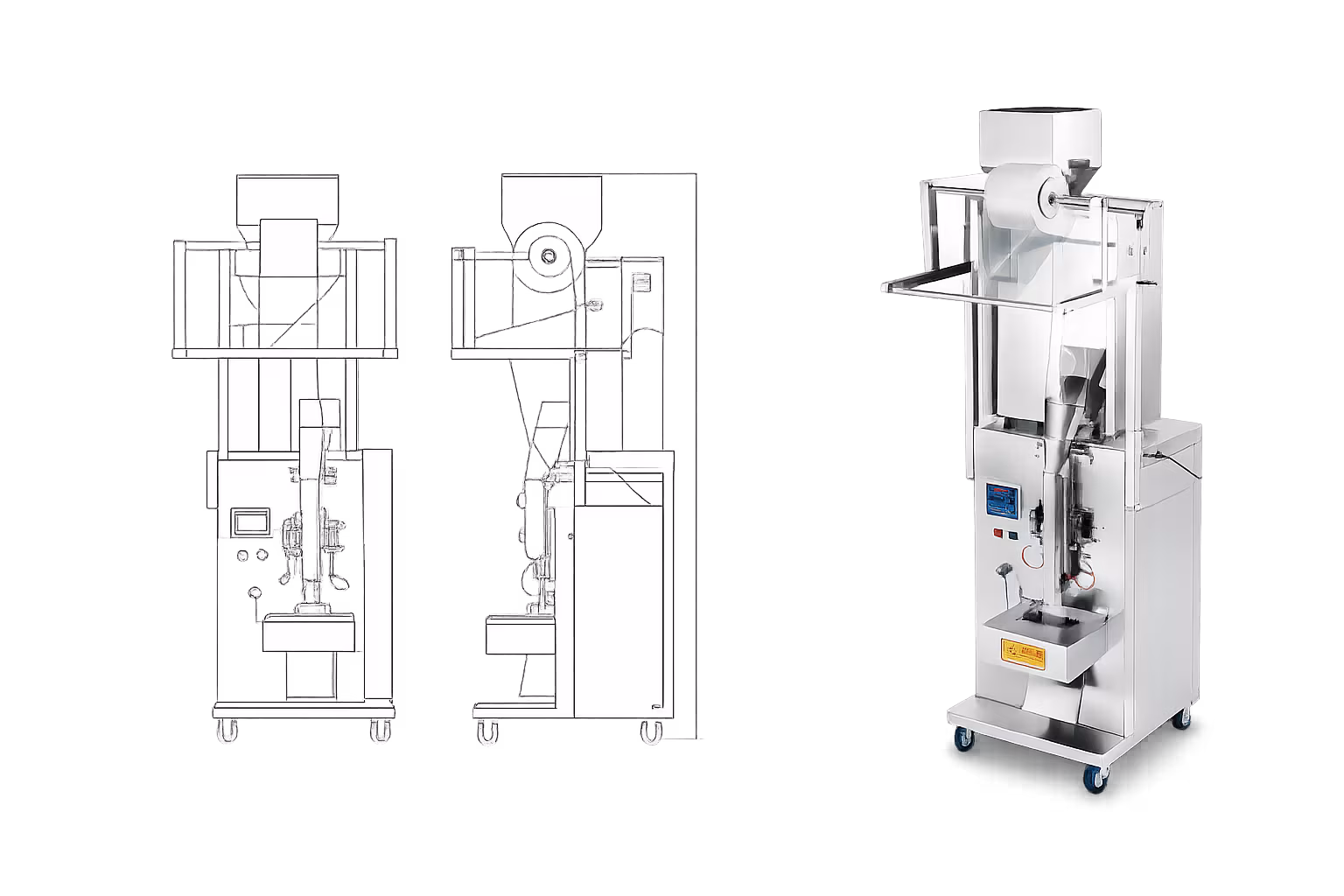 Automatic Pouch Packing Machines