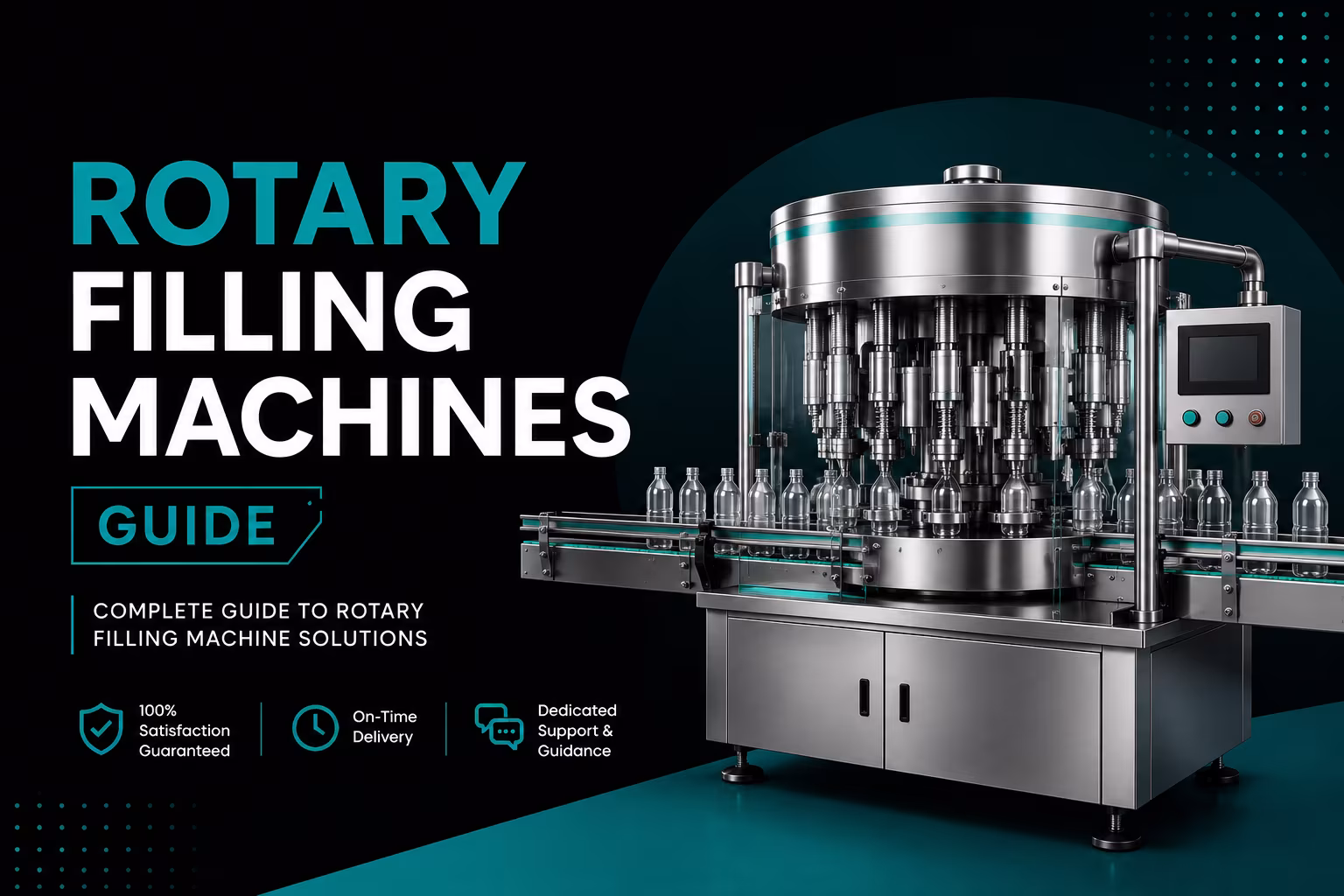 Rotary Filling Machines: Optimizing Throughput for Liquid Packaging