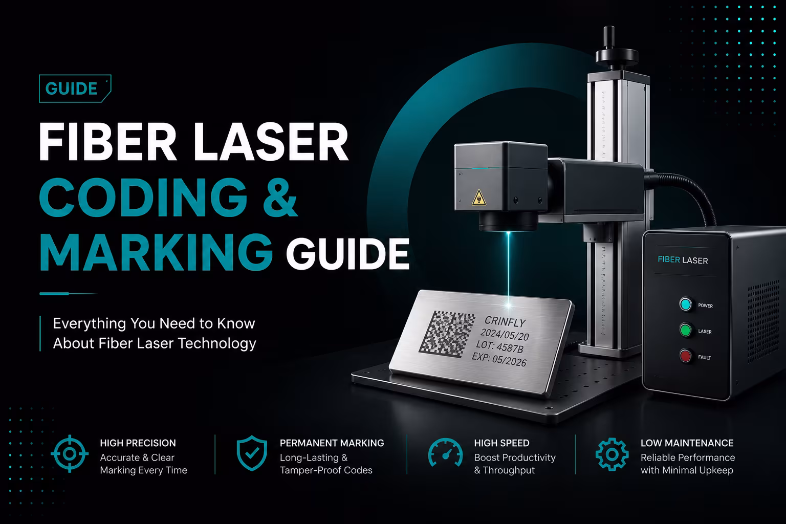 Fiber Laser Coding and Marking: The Sustainable Alternative to Inkjet